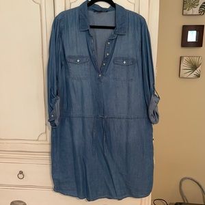 Gloria Vanderbilt XL denim dress